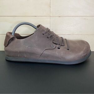 Birkenstock Montana Brown Leather Men's Size 10 Shoes EU43 Clogs